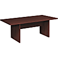 HON Foundation Conference Table - 72" x 36" , 1" Table Top, 1" Table Base - Material: Thermofused Laminate (TFL) - Finish: Mahogany 1 thumbnail image