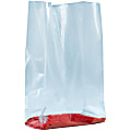 Partners Brand 1.5-Mil Gusseted Poly Bags, 6"H x 3"W x 15"D, Case Of 1,000