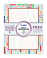 Geographics Fashion Certificates, 8-1/2" x 11", Colorful Words, Pack Of 25