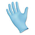 Boardwalk Disposable Examination Nitrile Gloves, Large, Blue, 5mil, Box Of 100 Gloves