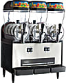 Omega Slushy Machine, 3-Chamber, Silver