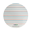 Kleenslate Whiteboard Replacement Surfaces, 7" x 7", Handwriting Lines, Pack Of 8 1 thumbnail image