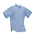 Royal Park Ladies Uniform, Short-Sleeve Oxford Polo Shirt, X-Small, Blue