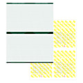 Medicaid-Compliant High-Security Perforated Laser Prescription Forms, 1/4-Sheet, 4-Up, 8-1/2" x 11", Green, Pack Of 2,500 Sheets 1 thumbnail image