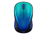 Logitech® Design Limited Edition Wireless Optical Mouse, Aurora Blue