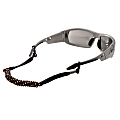 Ergodyne Skullerz 3280 Elastic Coil Eyewear Lanyards, Black, Pack Of 6 Lanyards
