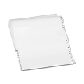 Sparco Continuous Paper, 18 Lb, White, Carton Of 2,600 Forms 1 thumbnail image