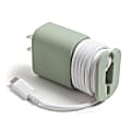 U Brands® Silicone Charger Adapter Wrap, 1/8", Matcha Green, 7149U06-24 1 thumbnail image