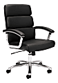 HON® Traction™ Executive High-Back Chair, Black