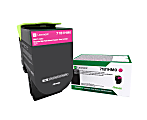 Lexmark™ 71B1HM0 Magenta High Yield Return Program Toner Cartridge