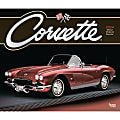 2024 BrownTrout Monthly Deluxe Wall Calendar, 14" x 12", Corvette, January to December