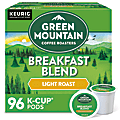 Green Mountain Coffee® Single-Serve Coffee K-Cups®, Breakfast Blend, Carton Of 4 Cups, Box Of 24 Cartons