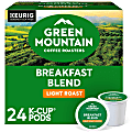 Green Mountain Coffee Roasters® Single-Serve Coffee K-Cup®, Breakfast Blend, 96 Count (4 Packs of 24) 1 thumbnail image