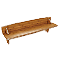 Legare Sustainable™ Bamboo 29" Accessory/PDA Desk Shelf, Carbonized Amber 1 thumbnail image