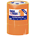 BOX Packaging Solid Vinyl Safety Tape, 3" Core, 2" x 36 Yd., Orange, Case Of 3 1 thumbnail image