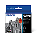 Epson® Claria T232XL High-Yield Black Ink Cartridge, T232XL120-S