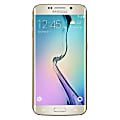 Samsung Galaxy S6 Edge G925T Cell Phone, Gold Platinum, PSN101057