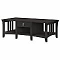 Bush® Furniture Salinas Coffee Table With Storage, Vintage Black, Standard Delivery 1 thumbnail image
