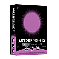 Astrobrights Color Cardstock, 8-1/2" x 11", Planetary Purple, Total Qty 250 1 thumbnail image
