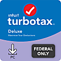 TurboTax Desktop Deluxe Fed + E-File 2021, Download