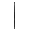 Focus Foodservice Chrome-Plated Shelf Post, 74", Silver 1 thumbnail image