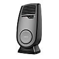 Lasko® ULTRA 1500 Watts Electric Ceramic Oscillating Heater, 2 Heat Settings, 23"H x 11.34"W, Black 1 thumbnail image