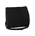 Sitback Rest™ Lumbar Support Cushion, 13"H x 14"W x 5"D, Black 1 thumbnail image