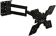 Mount-It! MI-411L Dual-Bar Articulating TV Wall Mount, Black 1 thumbnail image