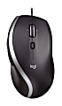 Logitech® M500 Corded Laser Mouse With Hyperscroll, black 1 thumbnail image