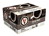 Victor Allen Single-Serve Coffee Pods, Italian Roast, Carton Of 80 1 thumbnail image