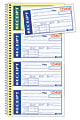 Adams® Write N' Stick Receipt Book, 5 1/4" x 11", 2-Part, Book Of 200 Sets