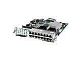 Cisco EtherSwitch SM-ES3-16-P Enhanced Service Module - 15 x RJ-45 10/100Base-TX LAN, 1 x RJ-45 10/100/1000Base-T LAN