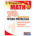 Carson-Dellosa Singapore Math 70 Must-Know Word Problems, Level 1, Grades 1-2 1 thumbnail image