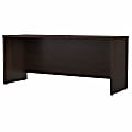 Bush® Business Furniture Studio C 72"W Credenza Desk, Black Walnut, Standard Delivery