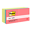 Post-it Notes Value Pack, 3 in x 3 in, 14 Pads, 100 Sheets/Pad, Clean Removal, Canary Yellow and Poptimistic Collection
