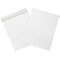 Office Depot® Brand Self-Seal Stayflats® Plus Mailers, 12 3/4" x 15", White, Pack of 100 