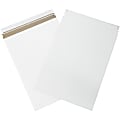 Partners Brand Self-Seal Stayflats® Plus Express Pouch Mailers, 13" x 18", White, Pack of 100 1 thumbnail image