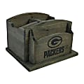Imperial NFL Rustic Desk Organizer, 8”H x 8-1/2”W x 6-1/2”D, Green Bay Packers 1 thumbnail image