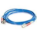 C2G 3m LC-ST 50/125 OM2 Duplex Multimode PVC Fiber Optic Cable - Blue - Patch cable - LC multi-mode (M) to ST multi-mode (M) - 3 m - fiber optic - duplex - 50 / 125 micron - OM2 - blue