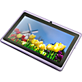 Zeepad 7-Rock 8 GB Tablet - 7" - Wireless LAN - Rockchip Cortex A9 RK3026 Dual-core (2 Core) 1.50 GHz - Purple