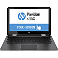 HP Pavilion x360 13-s000 13-s067nr 13.3" LCD 2 in 1 Notebook - Intel Core i3 (5th Gen) i3-5010U Dual-core (2 Core) 2.10 GHz - 4 GB - 500 GB HDD - Windows 8.1 - 1366 x 768 - Convertible - Sunset Red, Titan Silver