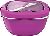 Bentgo Salad Lunch Container, 4" x 7-1/4", Purple 1 thumbnail image