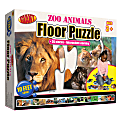 Carson-Dellosa Brighter Child Floor Puzzle, Zoo Animals