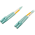 Tripp Lite 10Gb/100Gb Duplex Multimode LC/LC OM4 Aqua Fiber Patch Cable 15M, N82015MOM4 1 thumbnail image