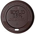 Eco-Products EcoLid Hot Cup Lids, 10-20 Oz, Brown, Pack Of 1,000 Lids