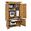 Sauder® Bishop Pine Computer Armoire 1 thumbnail image
