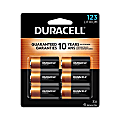 Duracell® 123 3V High Power Lithium Batteries, Pack of 6 1 thumbnail image
