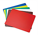Tablecraft Flexible Cutting Boards, 12" x 18", Assorted Colors, Set Of 6 Boards