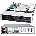 Supermicro SuperChassis SC826E16-R1200LPB Rackmount Enclosure - Rack-mountable - Black - 2U - 12 x Bay - 3 x Fan(s) Installed - 2 x 1200 W - EATX, ATX Motherboard Supported - 12 x External 3.5" Bay - 7x Slot(s)