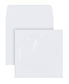 Office Depot® Brand CD/DVD Window Envelopes, 5" x 5", White, Pack Of 50